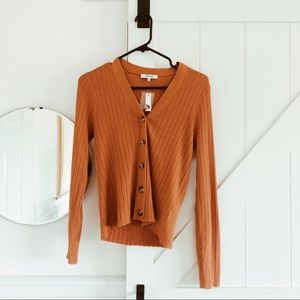 New with Tags Madewell Ribbed Women’s Cardigan